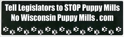 Tell Legislators to Stop Puppy Mills.